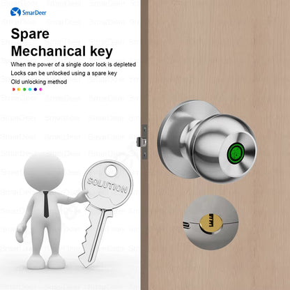 Fingerprint Lock for Tuya Smart Lock with Bluetooth Door Lock Keyless Entry with Fingerprint and Tuya App